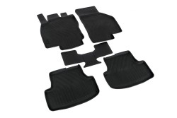 4D Paspas - Rich Seat Leon 4D Paspas Siyah 2012-2020 Arası