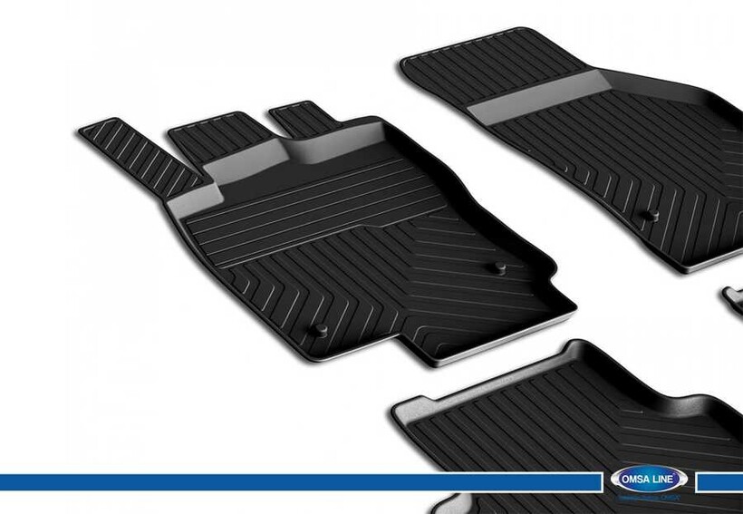 Seat Leon 5F 4D Havuzlu Paspas Siyah 2012-2020 Arası - Thumbnail