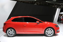 Krom Aksesuar » Omsa - Seat Leon 5F Krom Coupe Cam Çıtası 6 Parça 2012-2019 Arası