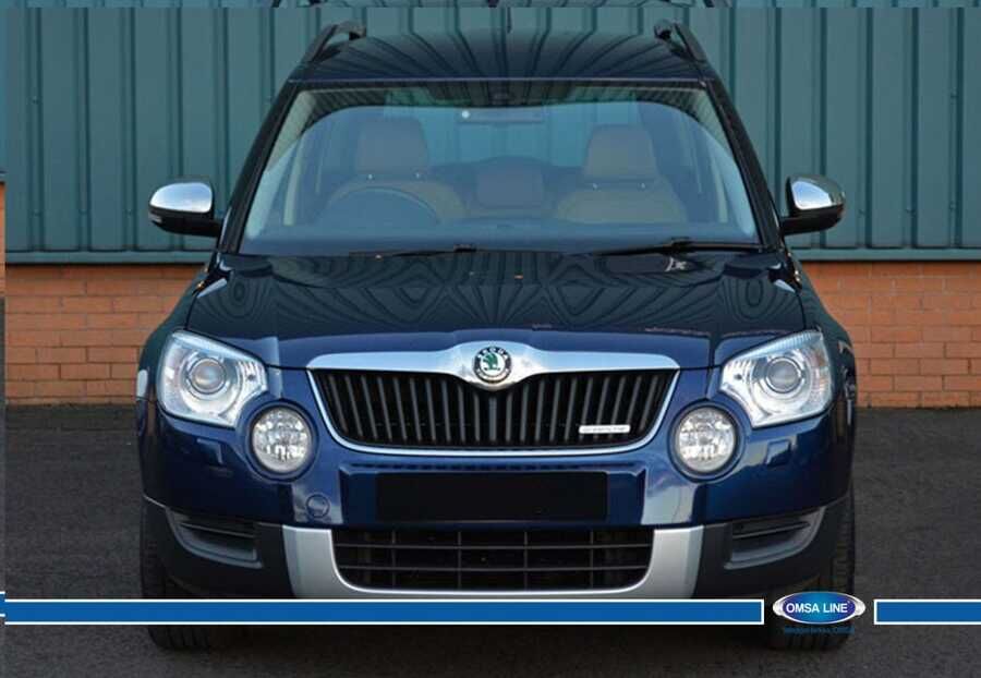 OMSA Skoda Yeti Krom Ayna Kapağı 2 Parça 2009-2017 Arası