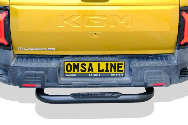 Ssangyong KGM Musso EV Amazon Arka Koruma Siyah Çap:76 2025 ve Sonrası