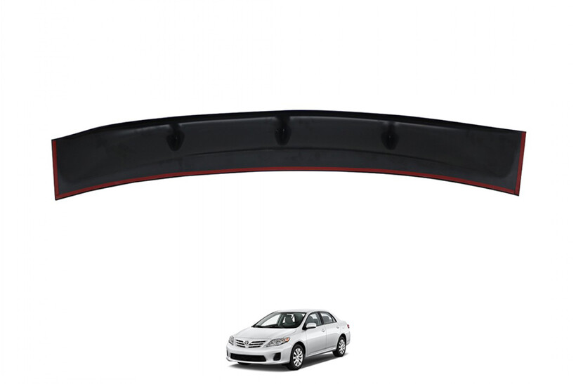 Toyota Corolla Cam Üstü Spoiler Piano Black 2008-2013 Arası - Thumbnail