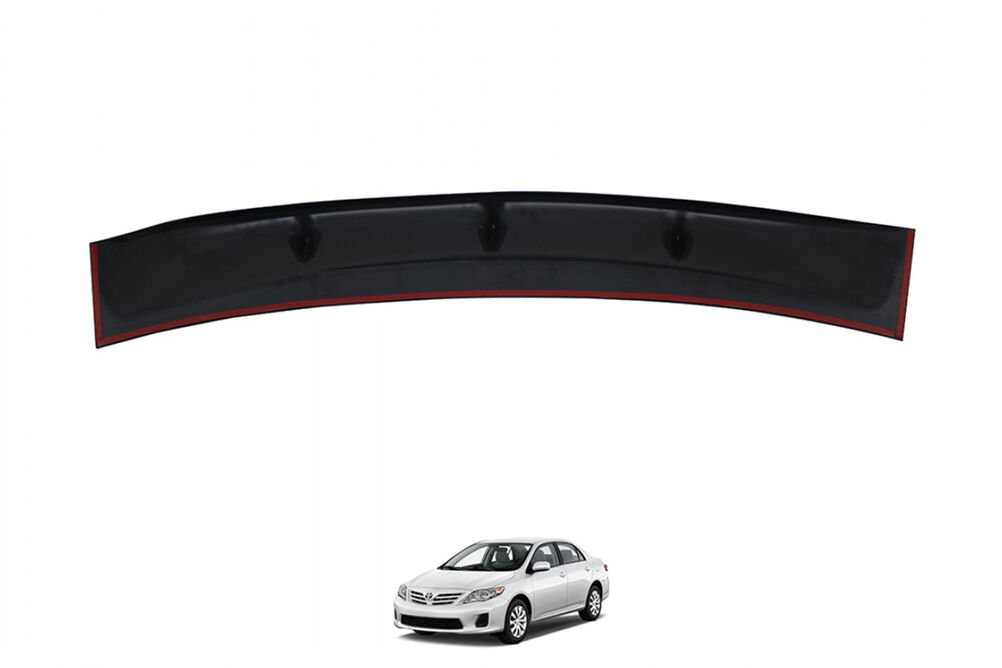 Toyota Corolla Cam Üstü Spoiler Piano Black 2008-2013 Arası