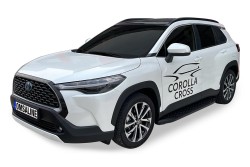 OMSA Toyota Corolla Cross Blackline Yan Basamak Siyah 2022 ve Sonrası - Thumbnail