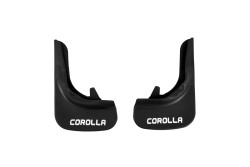 Body Kit » Plastik - Toyota Corolla SD Ön-Arka Uyumlu Paçalık Tozluk Yazılı 2 Adet 2008-2018 Arası