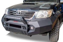 OMSA Toyota Hilux Dakar Ön Tampon Koruma Siyah 2011-2015 Arası - Thumbnail