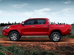 OMSA Toyota Hilux Krom Cam Alt Çıtası 2015 ve Sonrası - Thumbnail