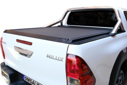 Rollback - Toyota Hilux Omback Sürgülü Bagaj Kapama Orijinal Rollbar için Siyah 2015-2020 Arası