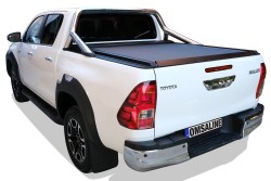 Toyota Hilux Omback Sürgülü Bagaj Kapama Orjinal Rollbar için Siyah 2015-2020 Arası - Thumbnail