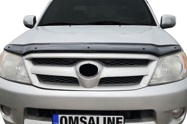 Toyota Hilux Ön Kaput Rüzgarlığı - Koruyucu 4mm 2012-2015 Arası