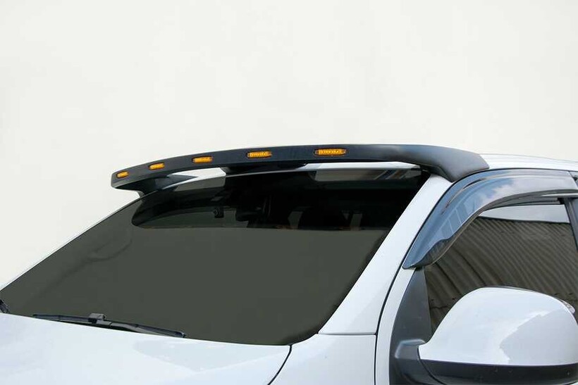 Body Kit » Fiber - Toyota Hilux Ön Siperlik Ledli Mat Siyah 2012 ve Sonrası