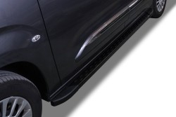 OMSA Toyota Proace City Dot Line Yan Basamak Siyah Uzun Şase 2017 ve Sonrası - Thumbnail