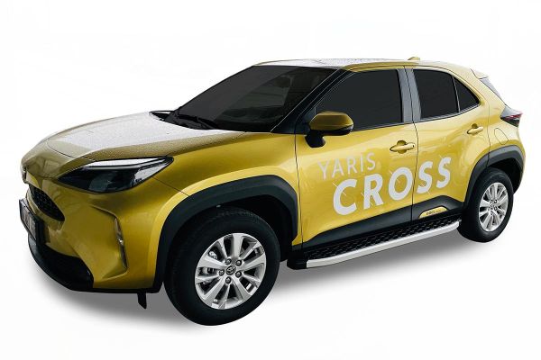 OMSA Toyota Yaris Cross Blackline Yan Basamak Alüminyum 2022 ve Sonrası