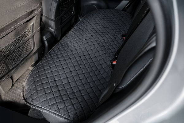 Universal Kapitone Oto Koltuk Minderi Cepli 3 Parça Siyah