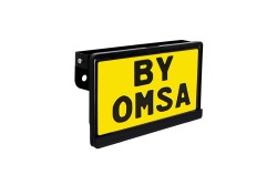 Universal Paslanmaz Çelik Kare Plakalık - Thumbnail