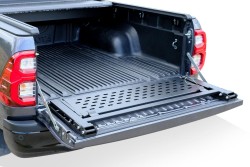 Universal Pick-Up Katlanır Kasa Basamağı Siyah - Thumbnail