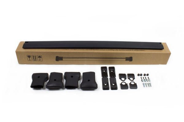 Universal Siyah Ara Atkı Bold Bar 160cm 2 Parça