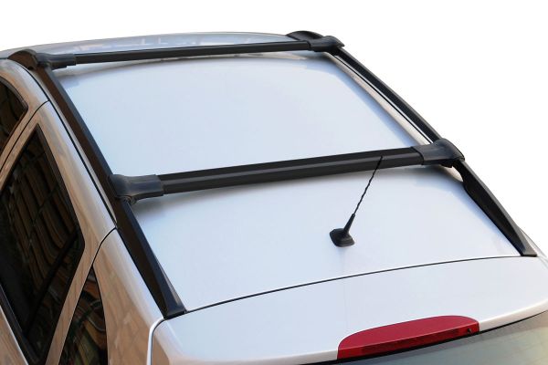 Universal Siyah Ara Atkı Bold Bar 160cm 2 Parça