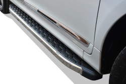 OMSA Volvo XC60 Blackline Yan Basamak Krom 2009-2017 Arası - Thumbnail
