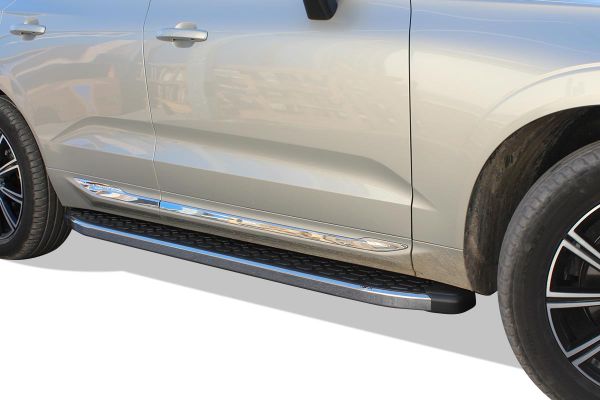 OMSA Volvo XC60 Blackline Yan Basamak Krom 2018 ve Sonrası