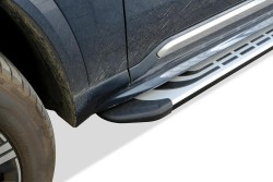 Volvo XC90 Faba Yan Basamak Gri 2015-2024 Arası - Thumbnail