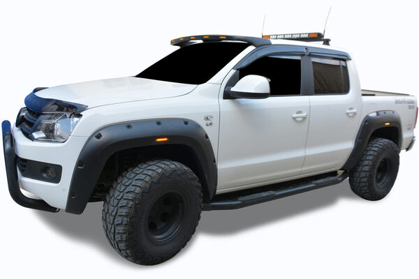 VW Amarok Ön Siperlik Ledli Mat Siyah 2010-2021 Arası