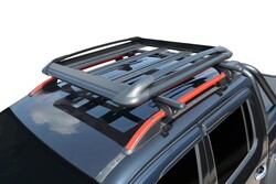 VW Amarok Sepet Ara Atkılı Siyah 110x120 cm 3 Parça 2010-2021 Arası - Thumbnail