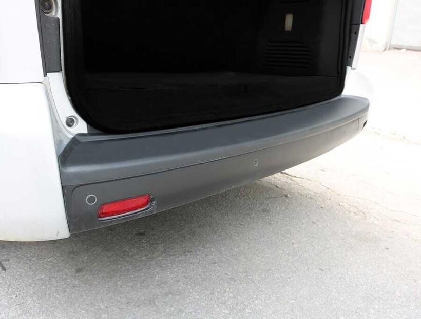 VW Caddy Minivan Arka Tampon Eşiği Plastik 2015-2019 Arası - Thumbnail