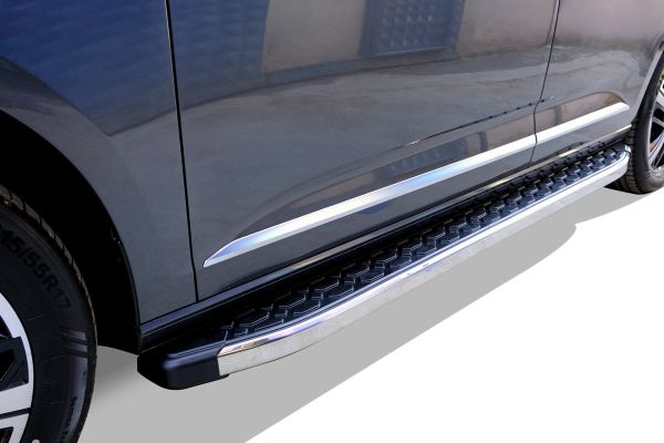 OMSA VW Caddy Blackline Yan Basamak Krom 2021 ve Sonrası