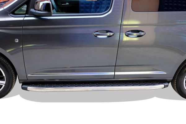 OMSA VW Caddy Blackline Yan Basamak Krom 2021 ve Sonrası