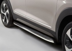 OMSA VW Caddy Blackline Yan Basamak Krom Uzun Şase 2021 ve Sonrası - Thumbnail