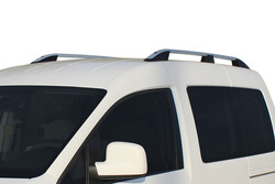 VW Caddy Elegance Tavan Çıtası Alüminyum Uzun Şase 2021 ve Sonrası - Thumbnail