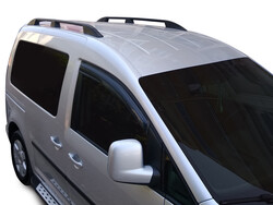 VW Caddy Elegance Tavan Çıtası Siyah Kısa Şase 2003-2020 Arası - Thumbnail