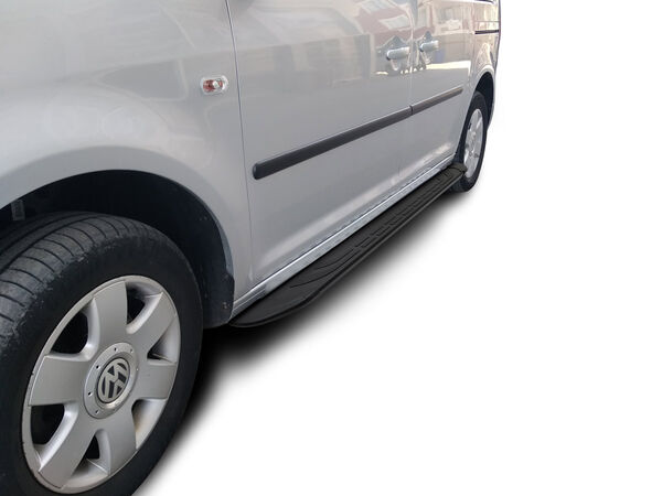 VW Caddy Faba Yan Basamak Siyah Kısa Şase 2003-2020 Arası