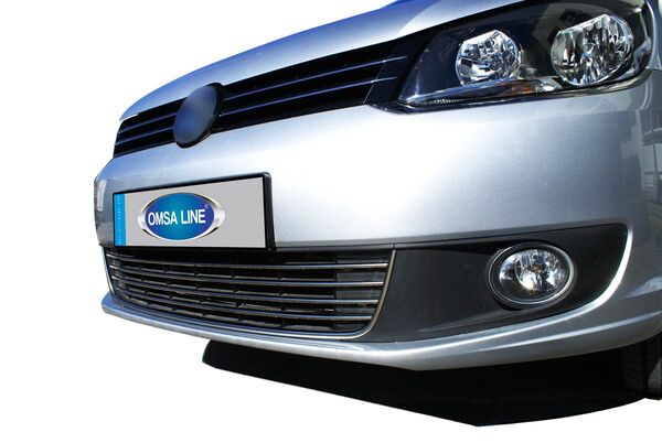 OMSA VW Caddy Krom Ön Tampon Çerçevesi 5 Parça 2010-2014 Arası