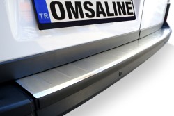 Krom Aksesuar » Omsa - OMSA VW Crafter Krom Arka Tampon Eşiği Taşlı 2017 ve Sonrası