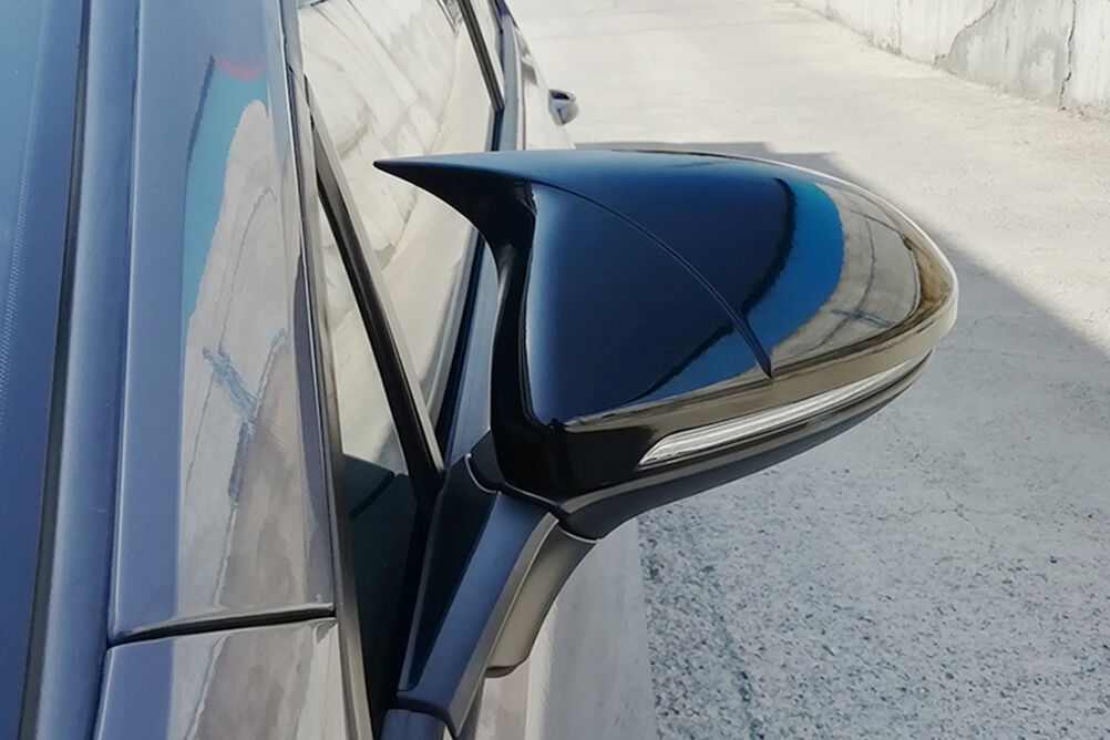 VW Golf 7 Yarasa Batman Ayna Kapağı Piano Siyah ABS 2013-2020 Arası