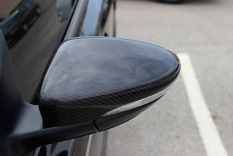 VW Jetta Karbon Ayna Kapağı 2 Parça 2010-2014 Arası - Thumbnail