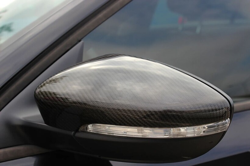 VW Passat B7 Karbon Ayna Kapağı 2 Parça 2010-2015 Arası - Thumbnail