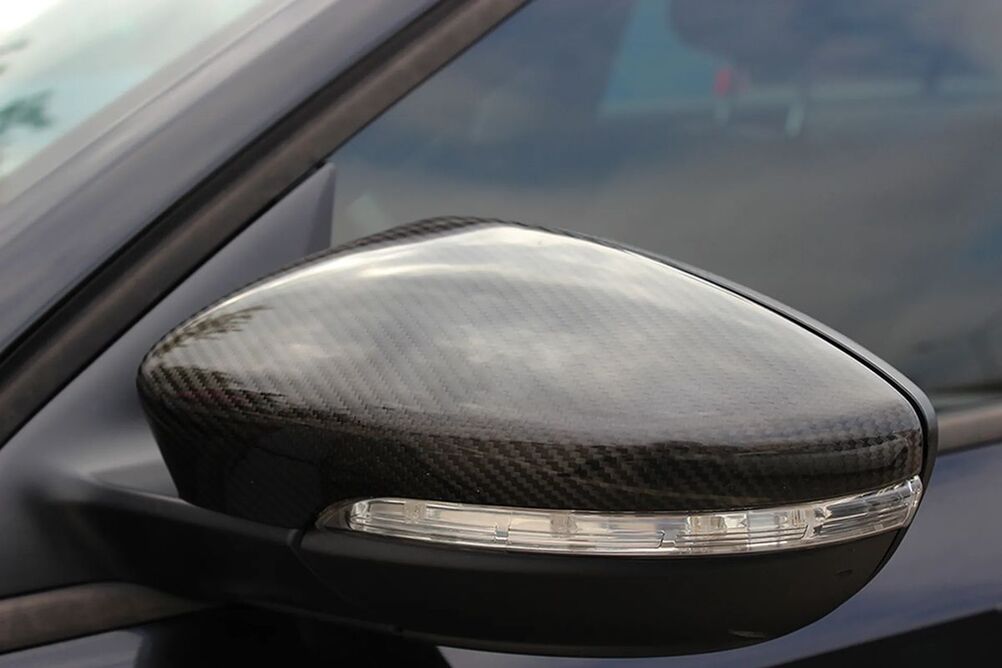 VW Passat B7 Karbon Ayna Kapağı 2 Parça 2010-2015 Arası