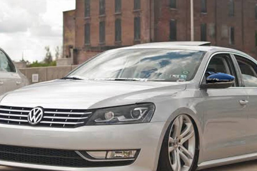 Body Kit » Plastik - VW Passat B7 Yarasa Ayna Kapağı Batman Piano Siyah Abs 2011-2014 Arası