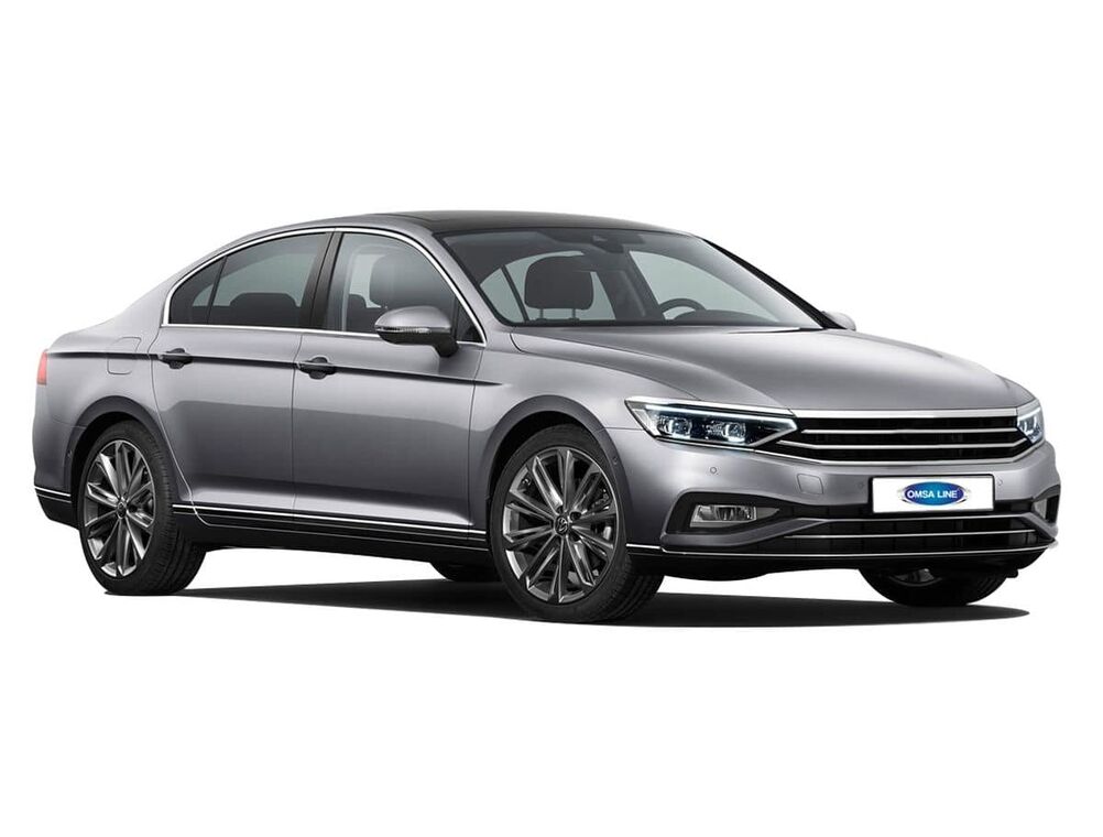 OMSA VW Passat B8 Krom Cam Çerçevesi 8 Parça 2015 Sonrası