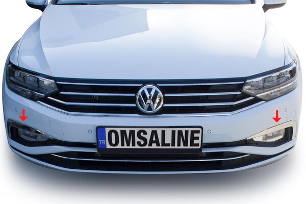 OMSA VW Passat B8.5 Krom Sis Farı Çerçevesi 2 Parça 2019 ve Sonrası