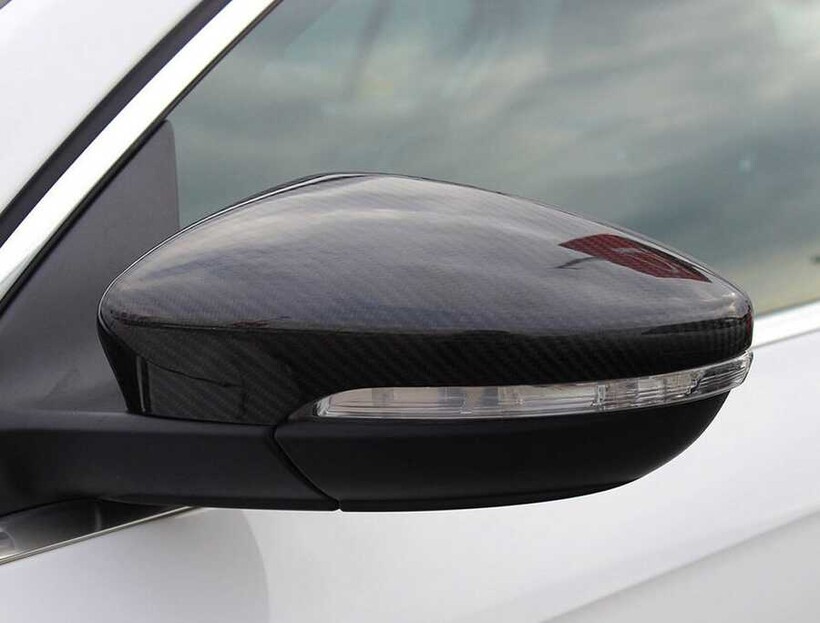 VW Passat CC Karbon Ayna Kapağı 2 Parça 2008 ve Sonrası - Thumbnail