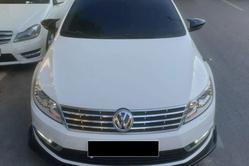 Body Kit » Plastik - VW Passat CC Yarasa Ayna Kapağı Batman Piano Siyah Abs 2008-2017 Arası