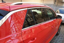 Krom Aksesuar » Omsa - VW T-Roc Krom Cam Çıtası 4 Parça 2017 ve Sonrası