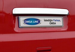 OMSA VW T5 Caravelle Krom Bagaj Çıtası (Tek Kapılı) Baskılı 2003-2014 Arası - Thumbnail