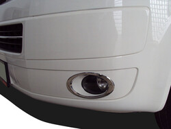 OMSA VW T5 Caravelle Krom Sis Farı Çerçevesi 2 Parça 2010-2014 Arası - Thumbnail