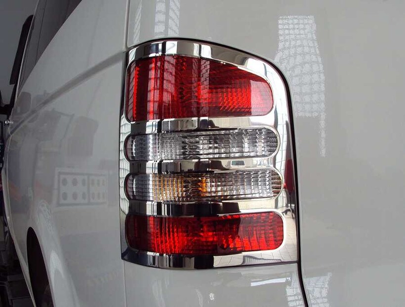 OMSA VW T5 Multivan Krom Stop Çerçevesi 2 Parça 2003-2010 Arası - Thumbnail