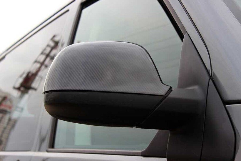 VW T5 Transporter Karbon Ayna Kapağı 2 Parça 2010 ve Sonrası - Thumbnail